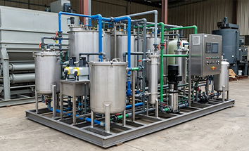 Custom engineered water treatment package